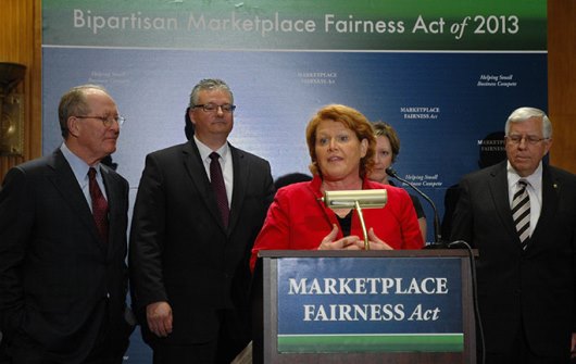 Marketplace Fairness Act Announcement